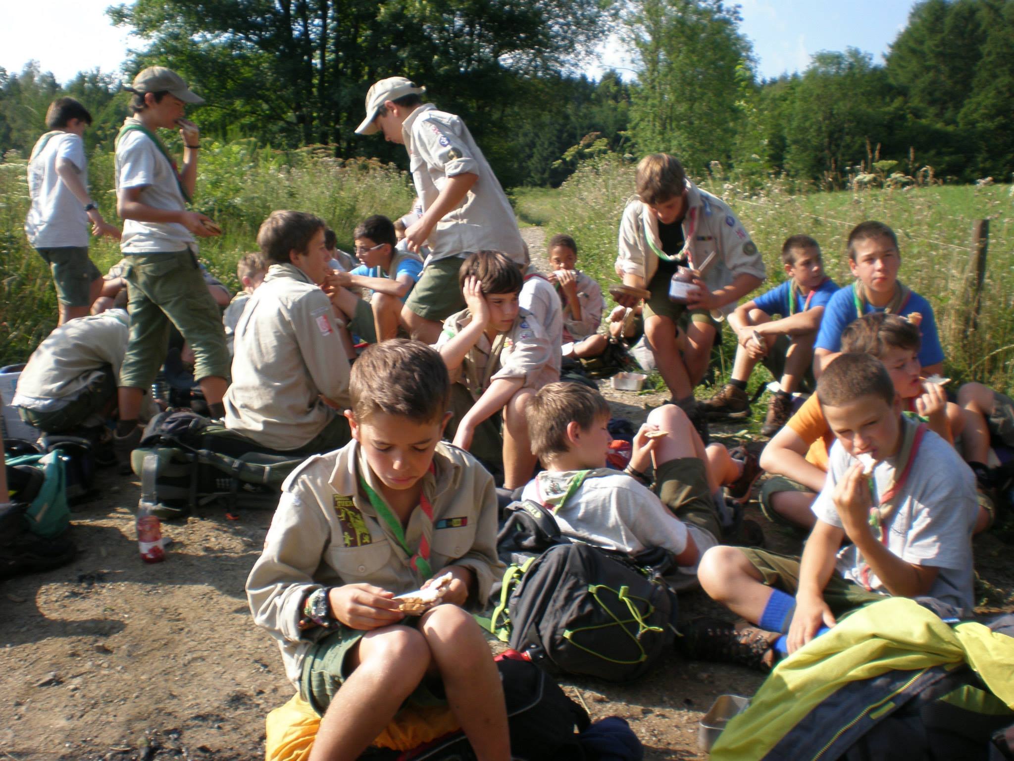 Sint-Martinus den XIIde - Kamp JVK Lignières 2014
